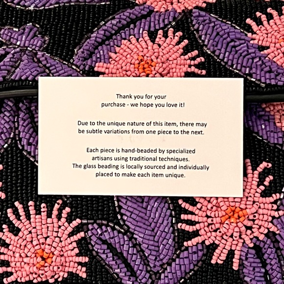 🌺🎉HP🎉🌺 NWOT Staud Tommy Beaded Shoulder Bag Quartz Acid 🌟RARE FIND🌟 - Picture 10 of 16